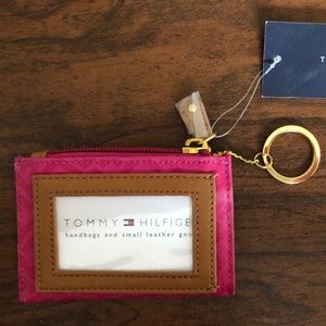 Tommy Hilfiger Coin Wallet, zip closure, valet key
